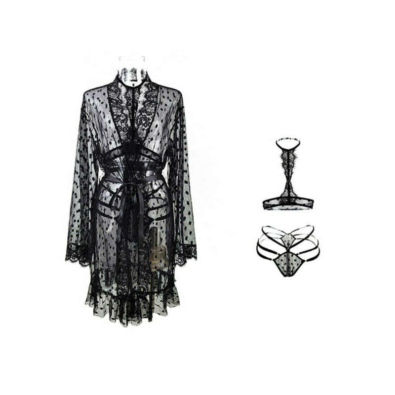 polka-dot-mesh-lace-nightgown-–-3-piece-see-through-lingerie-setsmiling-maria---everything-for-women-34639010