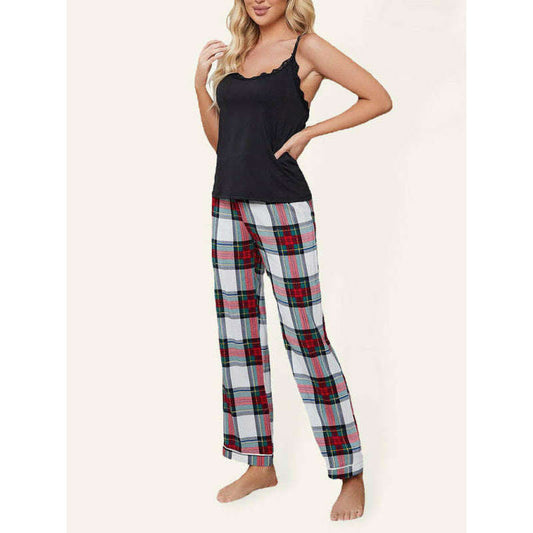 knitted-plaid-lounge-set-–-womens-sleeveless-homewear-with-trouserssmiling-maria---everything-for-women-34638304