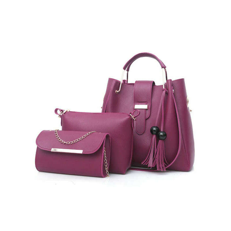 3-piece-pu-leather-bucket-shoulder-handbag-setsmiling-maria---everything-for-women-34710959