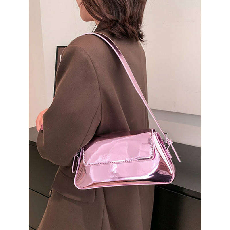 glossy-patent-leather-baguette-shoulder-bagsmiling-maria---everything-for-women-34710900