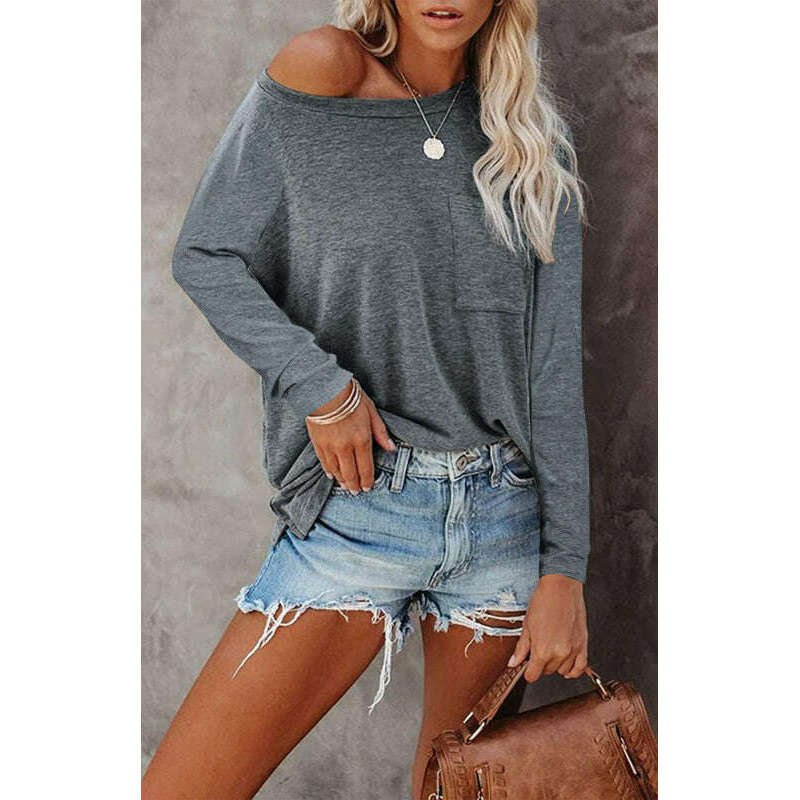 womens-solid-color-long-sleeve-knit-topsmiling-maria---everything-for-women-34698352