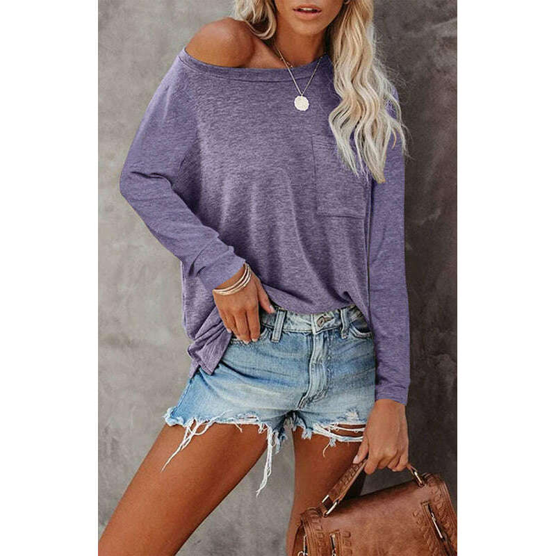 womens-solid-color-long-sleeve-knit-topsmiling-maria---everything-for-women-34698341
