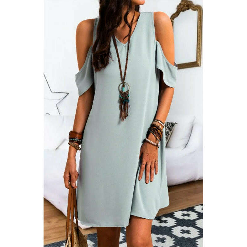 cold-shoulder-ruffle-mini-dress-–-v-neck-summer-stylesmiling-maria---everything-for-women-34671313