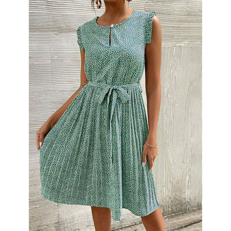 lace-up-pleated-midi-dress-–-green-floral-sleeveless-summer-dresssmiling-maria---everything-for-women-34657231