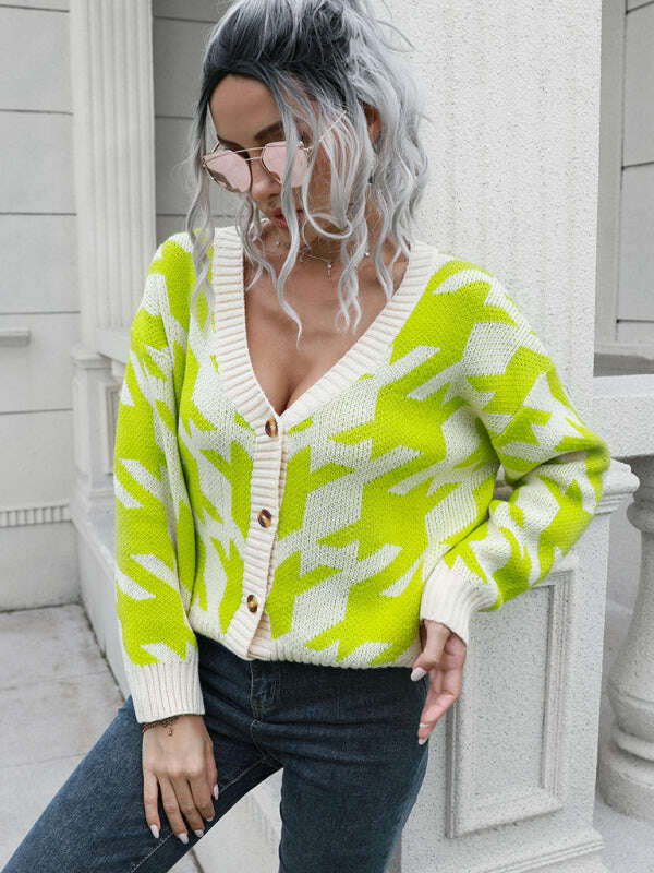 womens-houndstooth-knit-cardigan-sweater-34821181