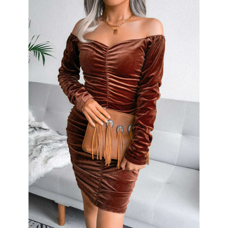velvet-square-neck-long-sleeve-wrap-dresssmiling-maria---everything-for-women-34671179