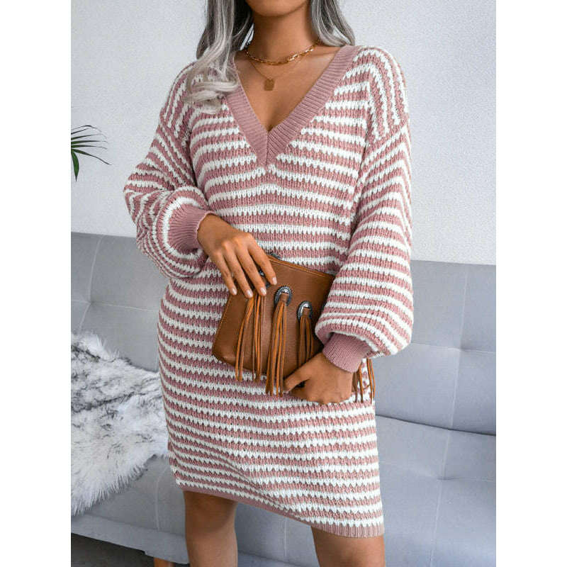 womens-striped-knit-sweater-dresssmiling-maria---everything-for-women-34683760