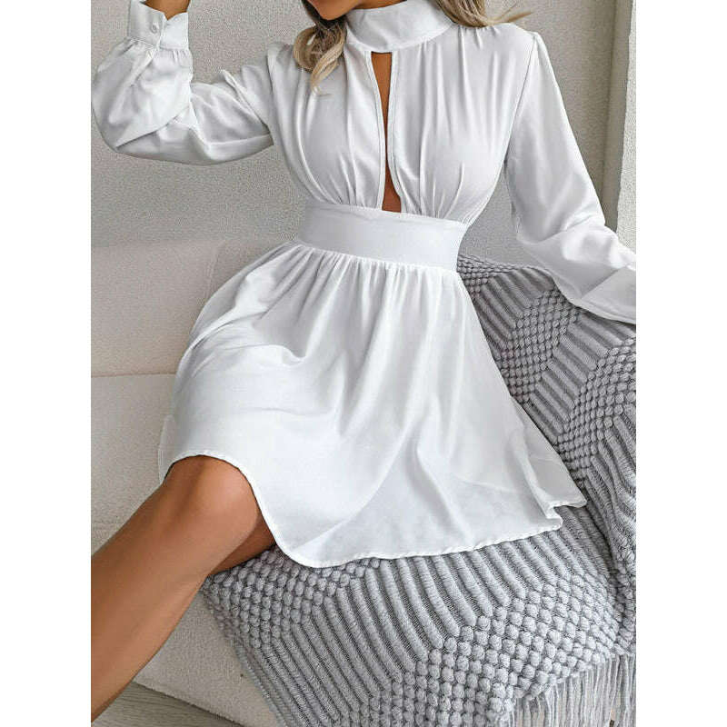 hollow-waist-swing-dress-for-women-–-long-sleeve-elegant-flowy-fitsmiling-maria---everything-for-women-34657225