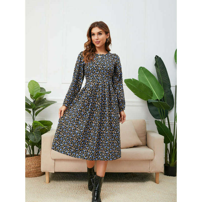 square-neck-floral-hem-dress-–-long-sleevesmiling-maria---everything-for-women-34672125