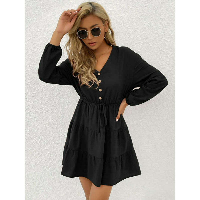 womens-button-detail-long-sleeve-casual-dresssmiling-maria---everything-for-women-34672212