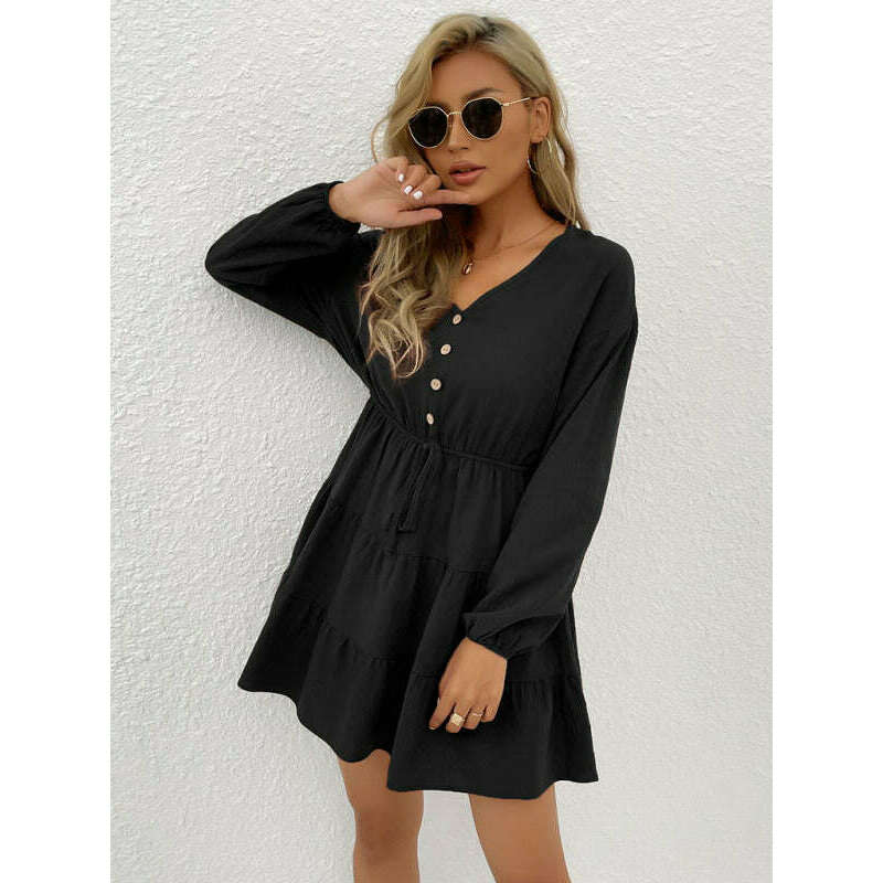 womens-button-detail-long-sleeve-casual-dresssmiling-maria---everything-for-women-34672213