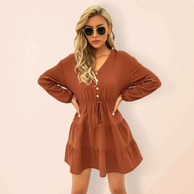 womens-button-detail-long-sleeve-casual-dresssmiling-maria---everything-for-women-34672188