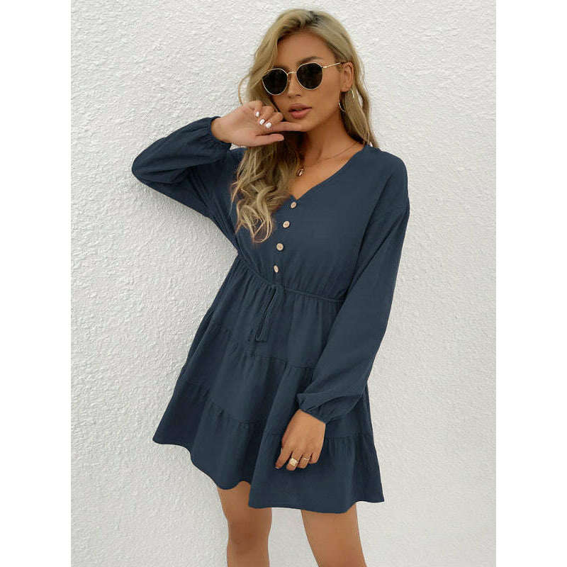 womens-button-detail-long-sleeve-casual-dresssmiling-maria---everything-for-women-34672221