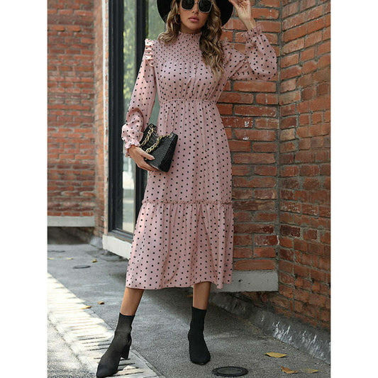 polka-dot-patchwork-ruffle-maxi-dresssmiling-maria---everything-for-women-34672331