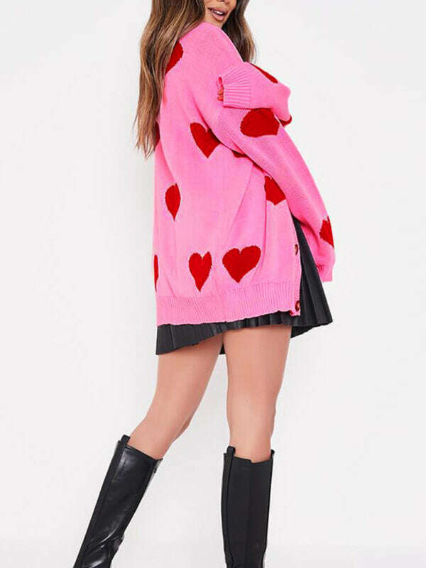 heart-knit-v-neck-mid-length-cardigan-34821540