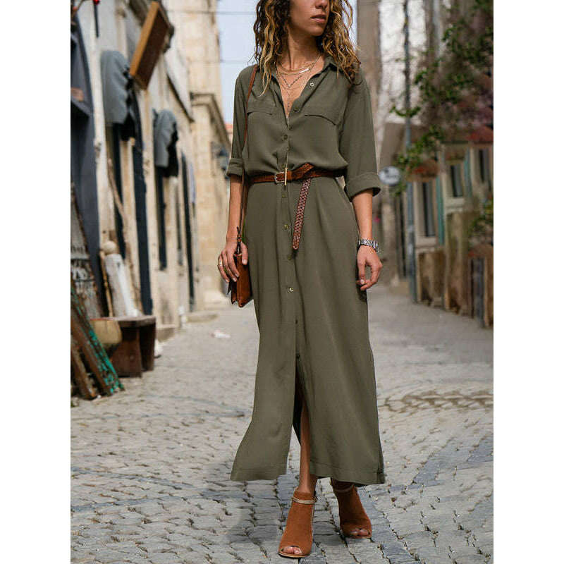 solid-color-long-sleeve-shirt-dress-–-relaxed-fit-with-lapel-collarsmiling-maria---everything-for-women-34647132