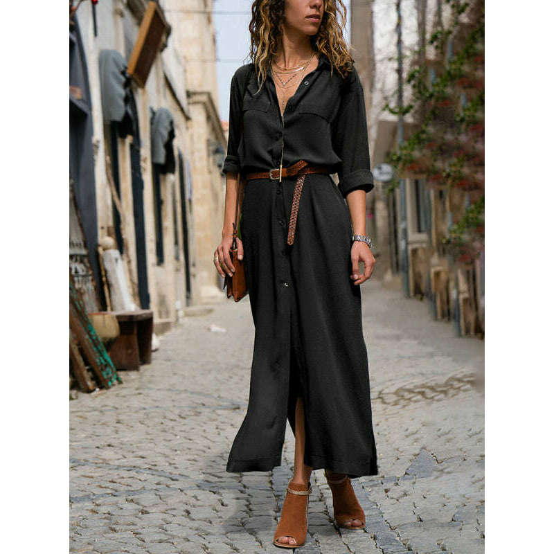 solid-color-long-sleeve-shirt-dress-–-relaxed-fit-with-lapel-collarsmiling-maria---everything-for-women-34647128