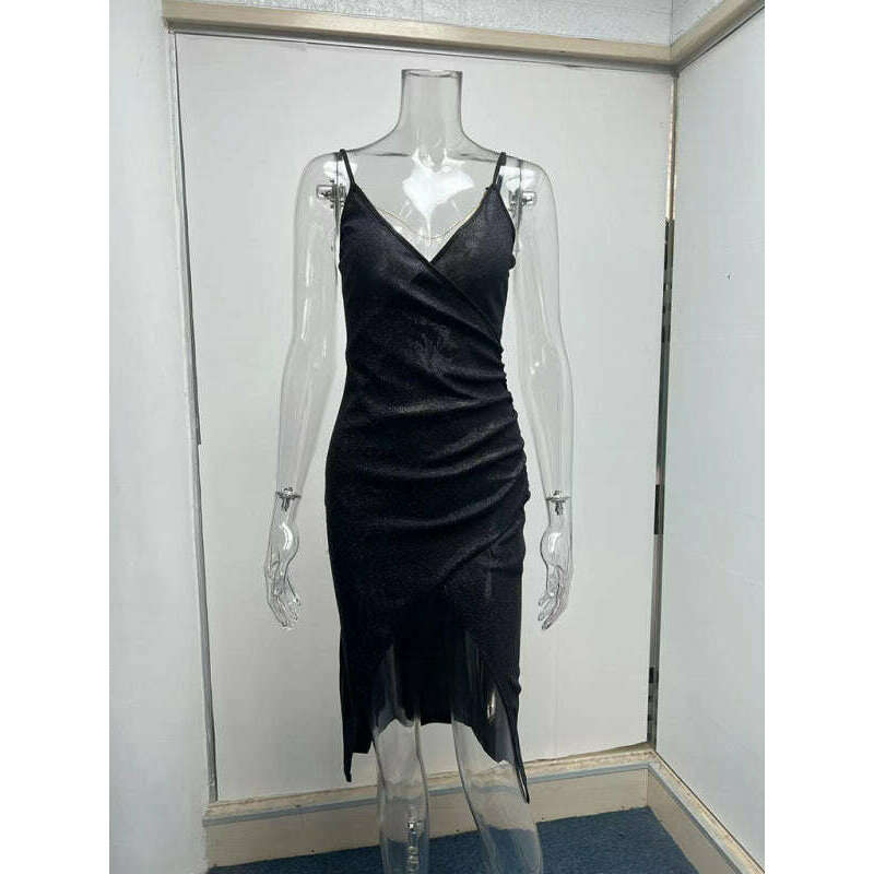 glitter-deep-v-high-slit-bodycon-dresssmiling-maria---everything-for-women-34682398