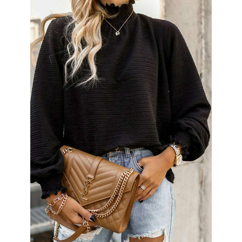 womens-loose-fit-cotton-blend-solid-topsmiling-maria---everything-for-women-34698664