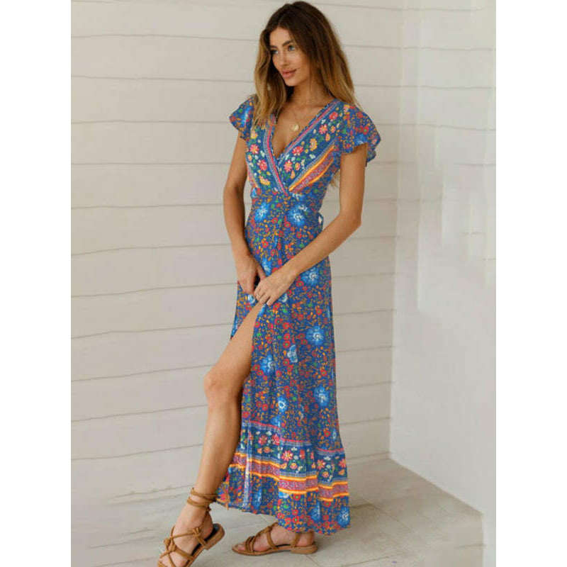 boho-floral-maxi-dress-with-v-neck-tunic-cardigansmiling-maria---everything-for-women-34667296