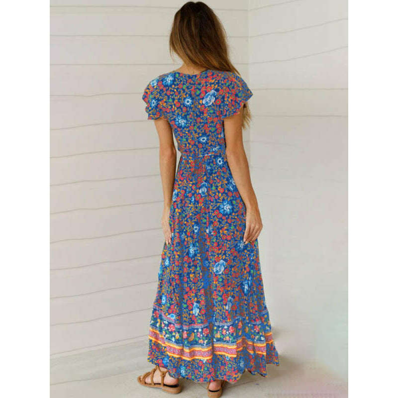 boho-floral-maxi-dress-with-v-neck-tunic-cardigansmiling-maria---everything-for-women-34667299
