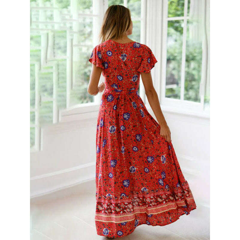 boho-floral-maxi-dress-with-v-neck-tunic-cardigansmiling-maria---everything-for-women-34667291