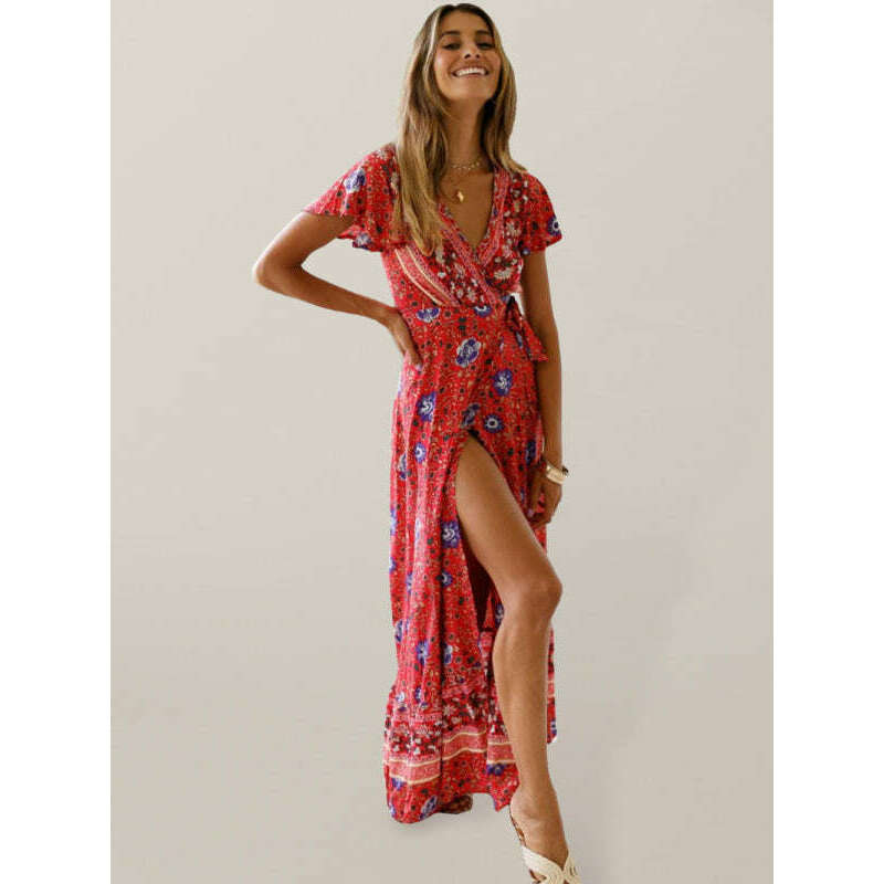 boho-floral-maxi-dress-with-v-neck-tunic-cardigansmiling-maria---everything-for-women-34667290