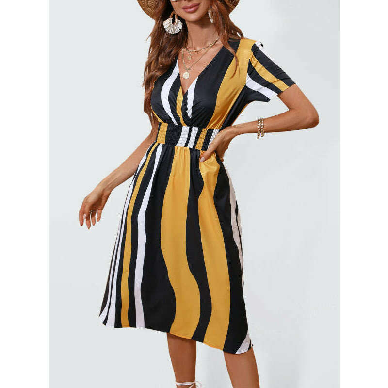stripe-v-neck-summer-dress-–-lightweight-woven-fabric-flowy-fitsmiling-maria---everything-for-women-34662715