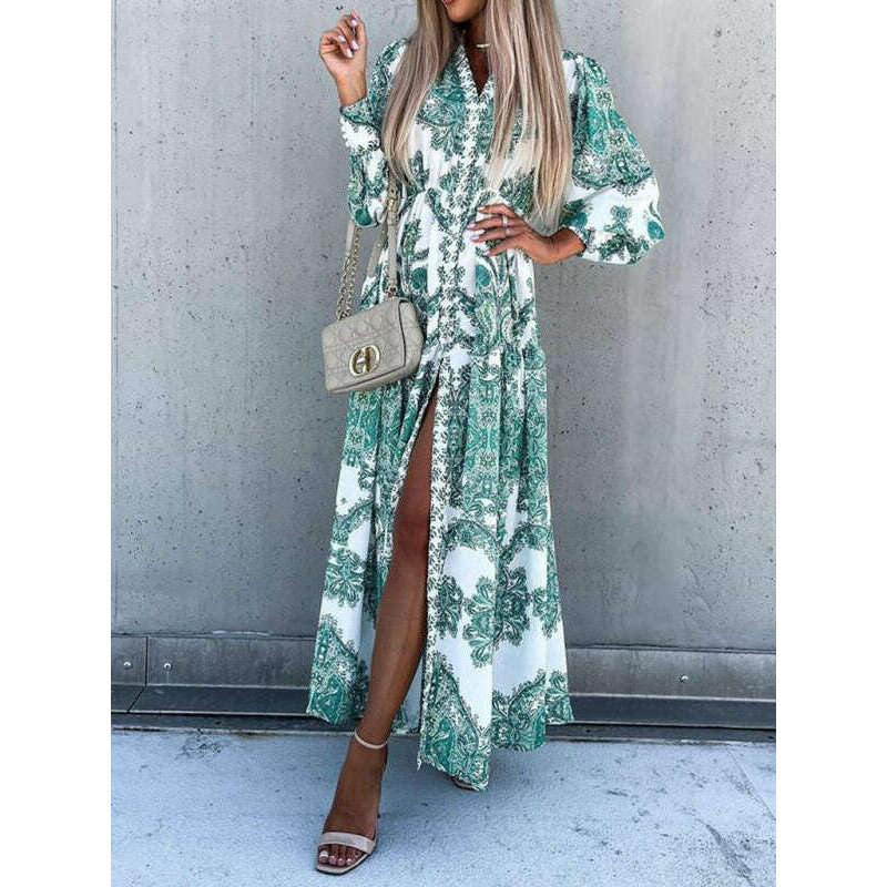 vintage-woven-vacation-maxi-dress-with-puffed-sleeves-–-belt-not-includedsmiling-maria---everything-for-women-34661290