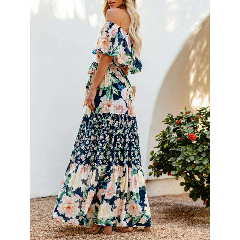 one-shoulder-printed-long-swing-dresssmiling-maria---everything-for-women-34669161