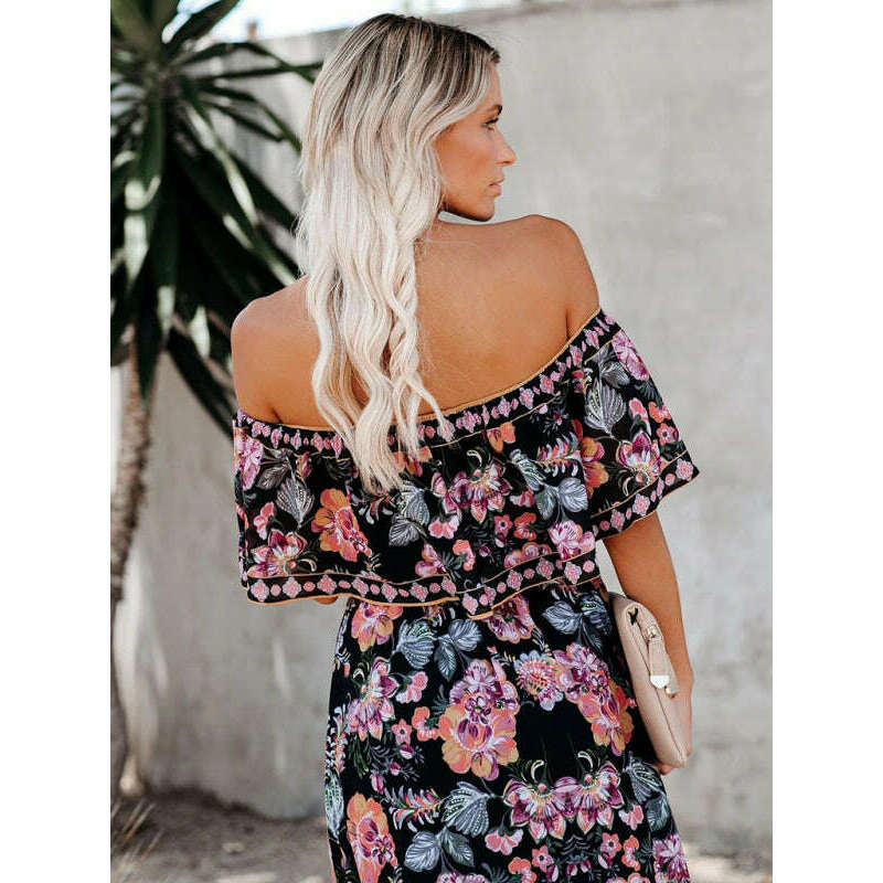 one-shoulder-printed-long-swing-dresssmiling-maria---everything-for-women-34669116