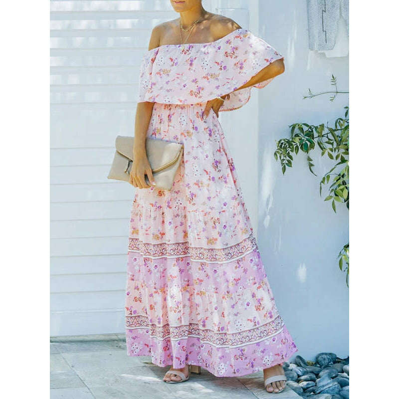 one-shoulder-printed-long-swing-dresssmiling-maria---everything-for-women-34669143