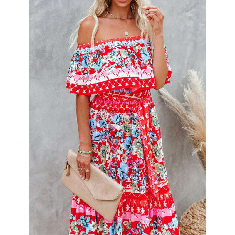 one-shoulder-printed-long-swing-dresssmiling-maria---everything-for-women-34669137