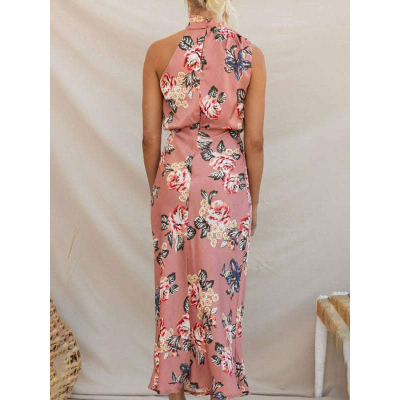 satin-halter-neck-maxi-dress-–-sleeveless-printed-with-graceful-silhouettesmiling-maria---everything-for-women-34664510