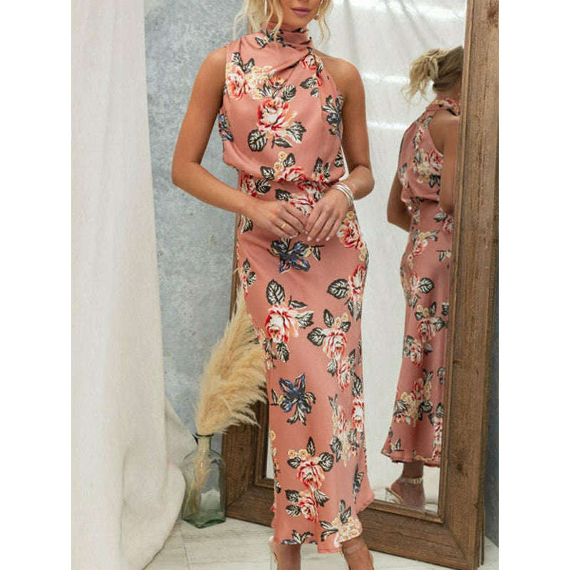 satin-halter-neck-maxi-dress-–-sleeveless-printed-with-graceful-silhouettesmiling-maria---everything-for-women-34664509