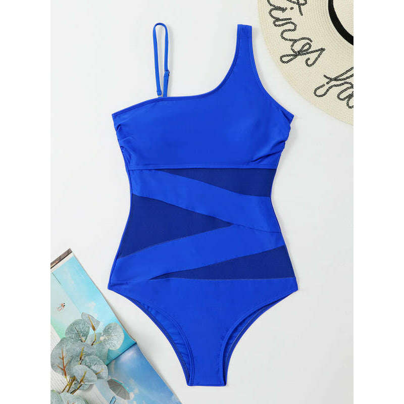 splicing-gauze-one-piece-swimsuit-womens-oblique-shoulder-bikinismiling-maria---everything-for-women-34643028