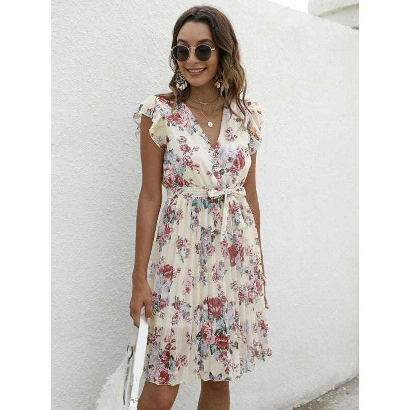 elegant-v-neck-floral-print-dress-with-waist-tie-–-spring-summer-casual-looksmiling-maria---everything-for-women-34662272