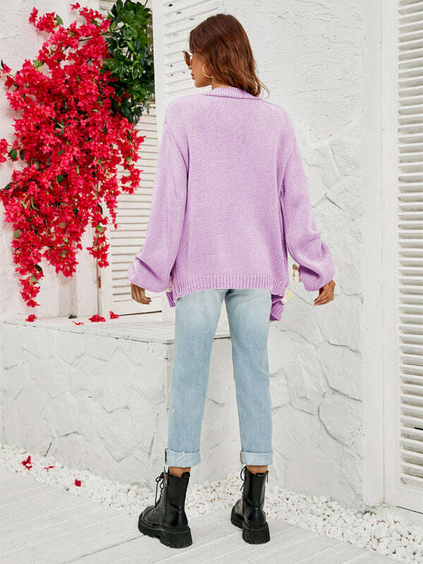 floral-knit-cardigan-with-lantern-sleeves-34822593