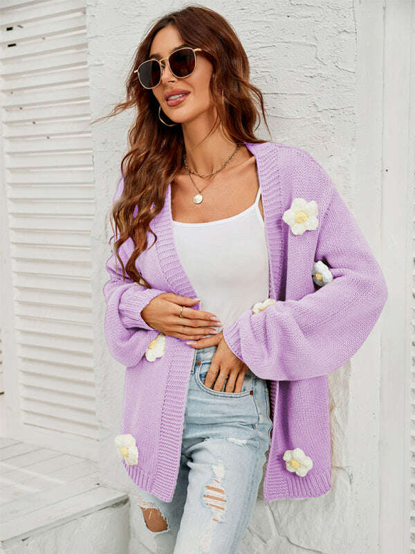 floral-knit-cardigan-with-lantern-sleeves-34822595