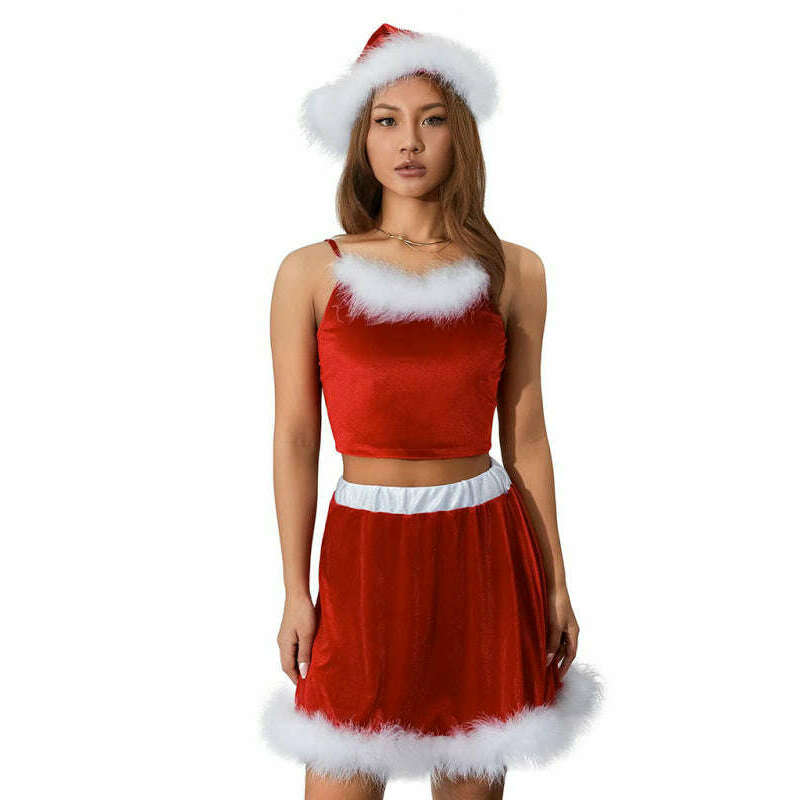 off-shoulder-red-christmas-feather-suspender-skirt-with-hat-–-holiday-party-dresssmiling-maria---everything-for-women-34637849