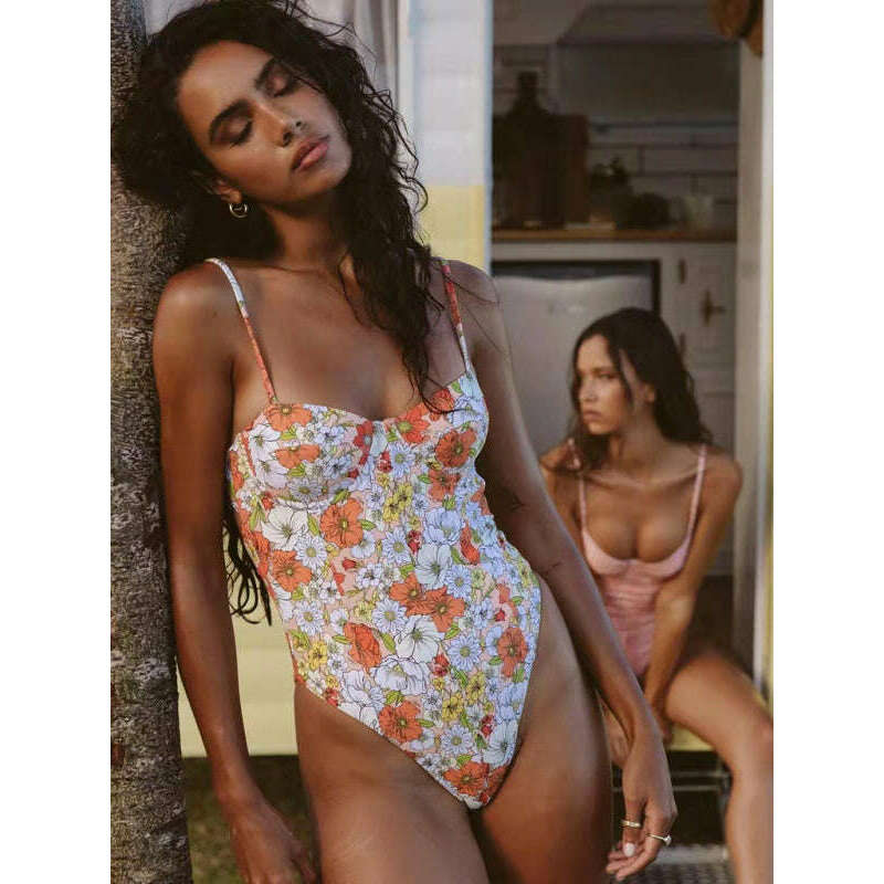 new-flower-one-piece-low-cut-high-cross-swimsuitsmiling-maria---everything-for-women-34643102