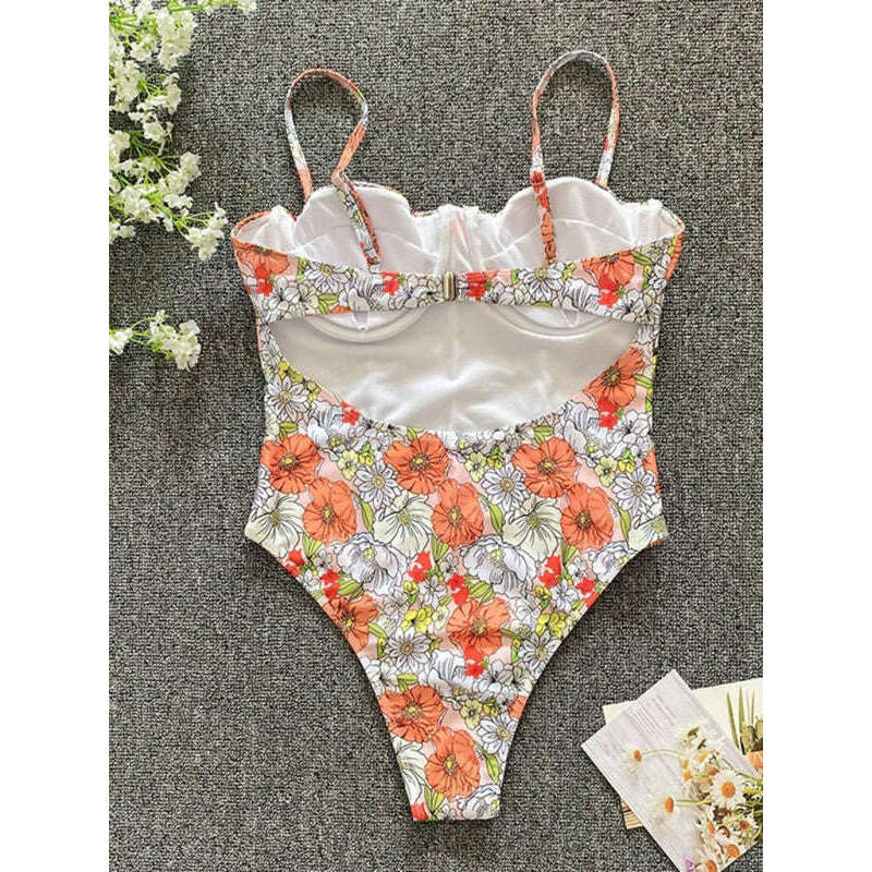 new-flower-one-piece-low-cut-high-cross-swimsuitsmiling-maria---everything-for-women-34643105