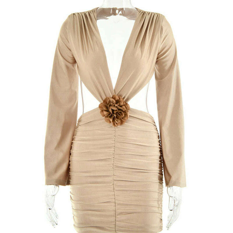 backless-floral-pleated-mini-dress-–-v-neck-knit-cracker-khakismiling-maria---everything-for-women-34652250