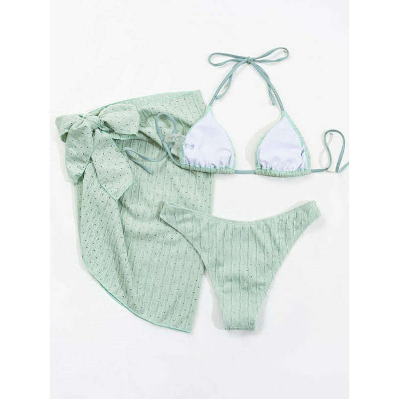 textured-lace-up-three-piece-bikini-set-–-boho-style-with-long-sleeve-cover-upsmiling-maria---everything-for-women-34639635