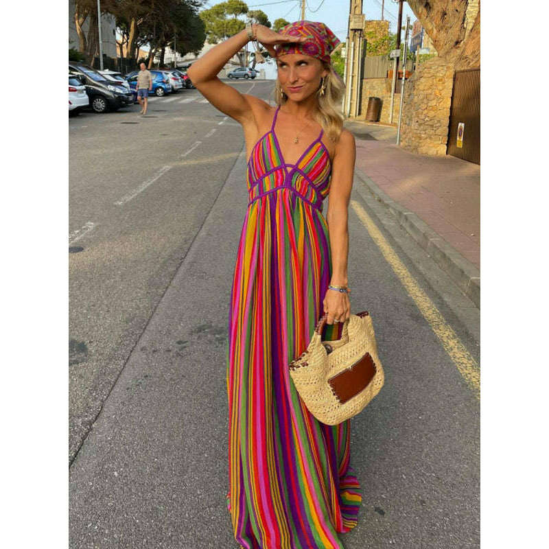 rainbow-striped-v-neck-sleeveless-beach-dress-–-flowy-boho-vacation-stylesmiling-maria---everything-for-women-34659765