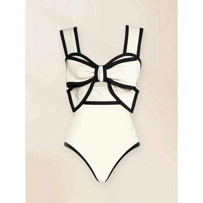 new-fashionable-vacation-sexy-bow-one-piece-swimsuit-polka-dot-print-skirt-single-piecesmiling-maria---everything-for-women-34642758