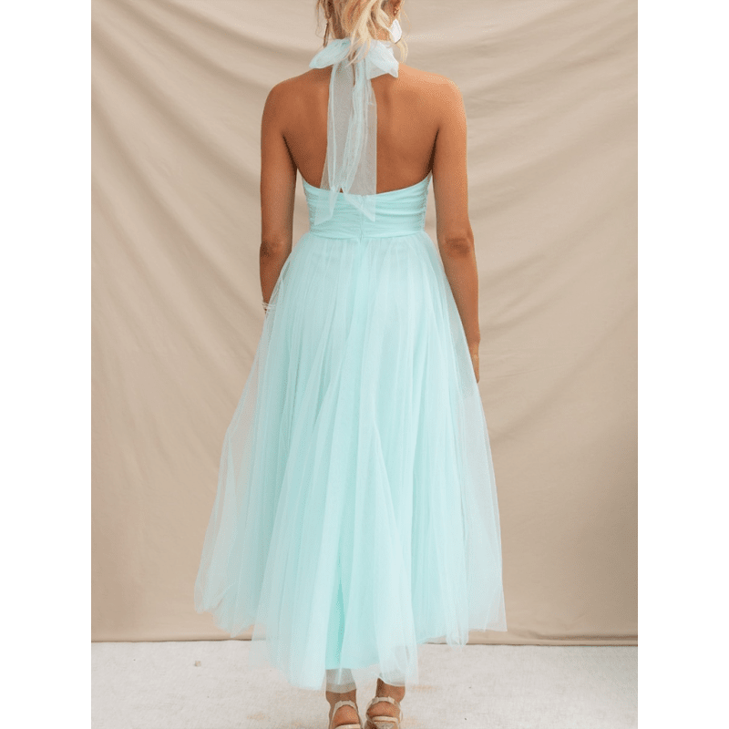 halter-neck-mesh-turtleneck-dresssmiling-maria---everything-for-women-34682111