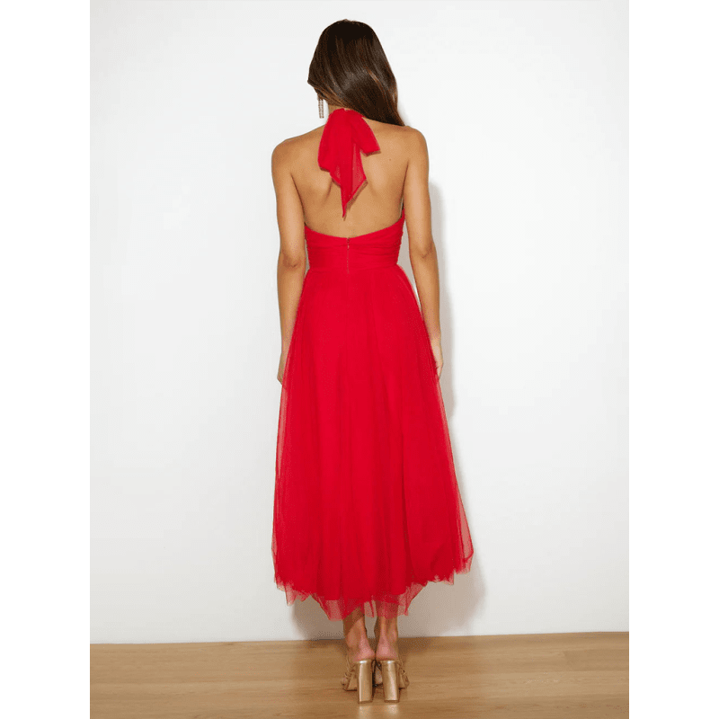 halter-neck-mesh-turtleneck-dresssmiling-maria---everything-for-women-34682026