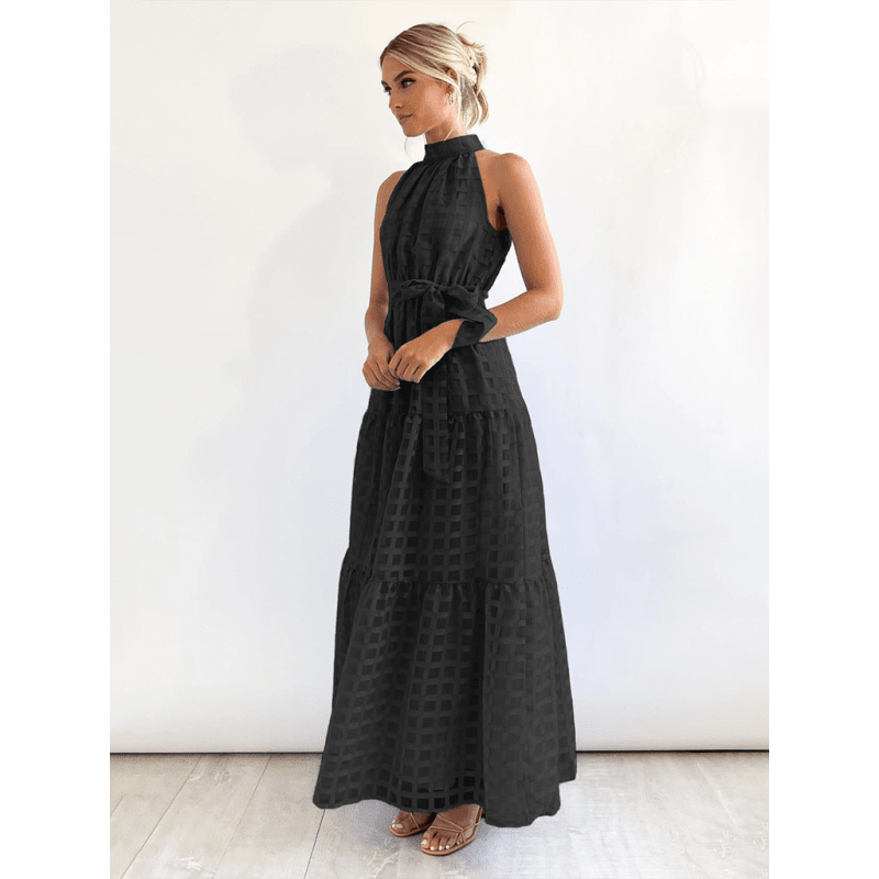 solid-color-halter-midi-dress-–-a-line-silhouette-for-elegant-summer-stylesmiling-maria---everything-for-women-34646999