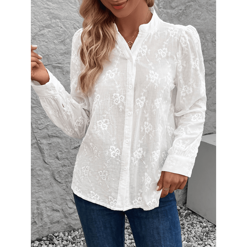 womens-lace-jacquard-long-sleeve-cardigan-shirtsmiling-maria---everything-for-women-34701712
